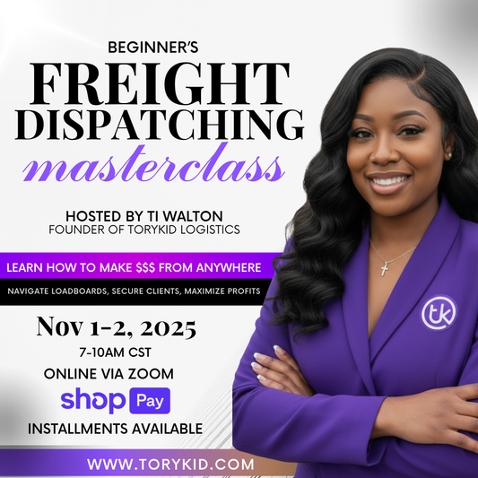 BEGINNER'S FREIGHT DISPATCH MASTERCLASS