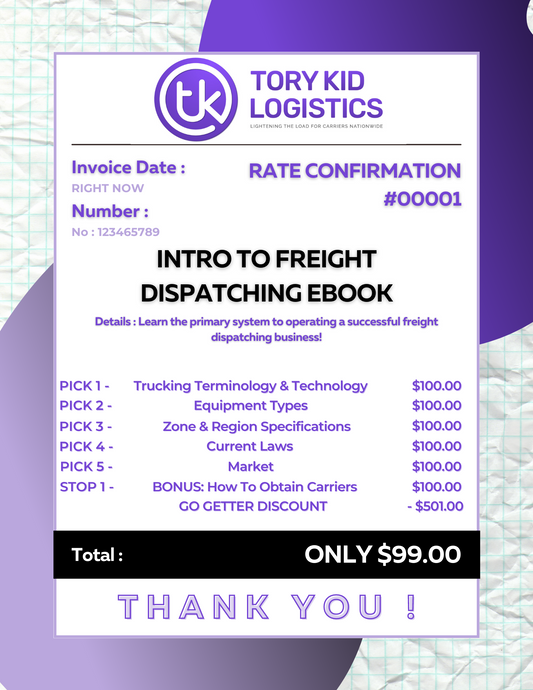 Tory Kid Logistics Llc fleet